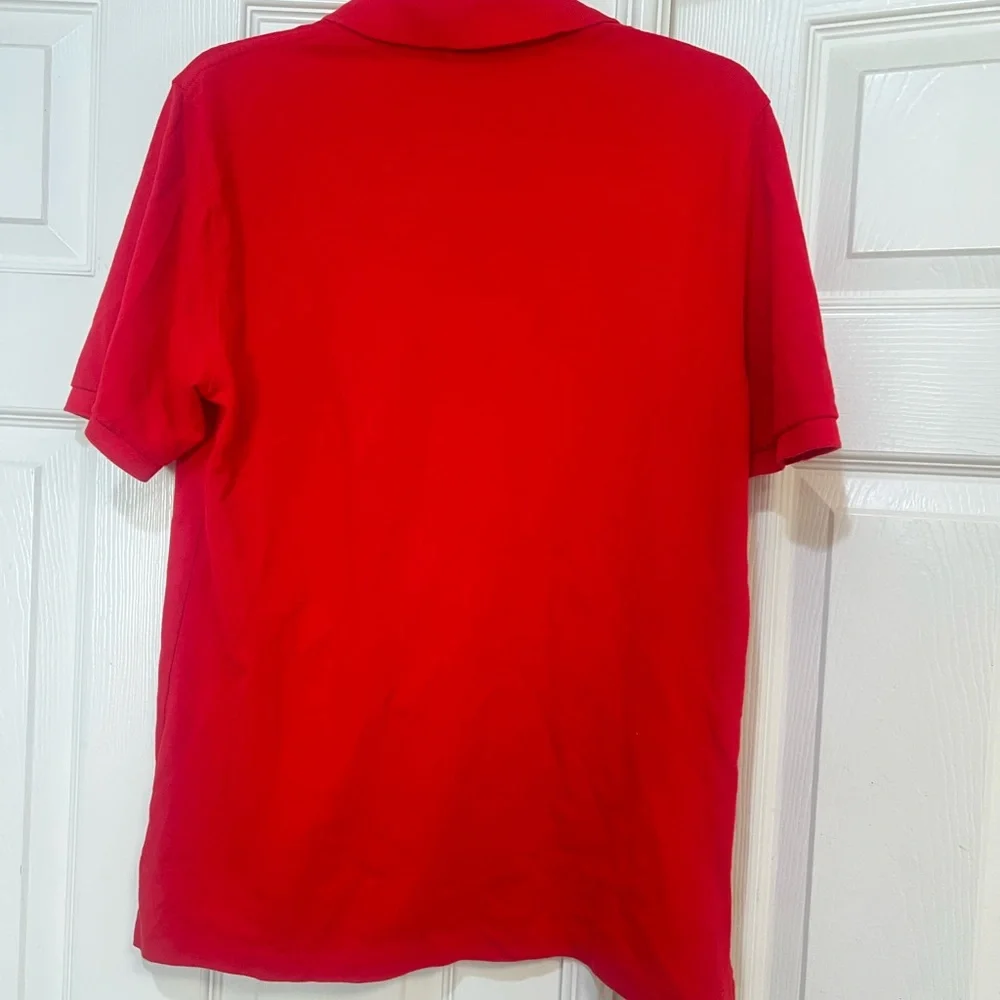Polo Ralph Lauren Mens XL Classic Fit Short Sleeve‎ Red Rugby Pony